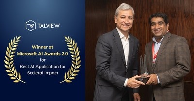 Talview recognized at Microsoft's AI Awards 2.0.
