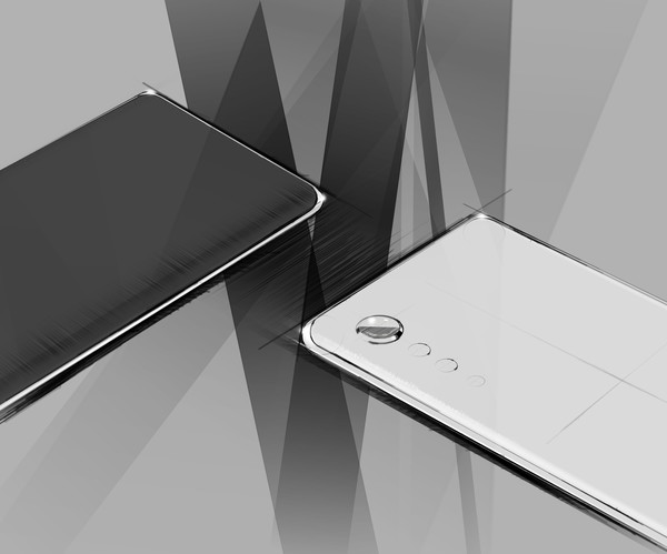 LG전자가 전략 스마트폰 디자인 렌더링을 공개했다