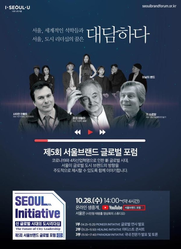제5회 서울브랜드 글로벌 포럼 포스터