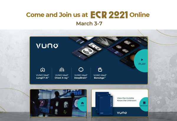 VUNO's Booth at ECR 2021