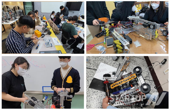 KLA Foundation 프로그램에 참가하면 장학물품으로 로봇 세트와 무상 교육을 받을 수 있다