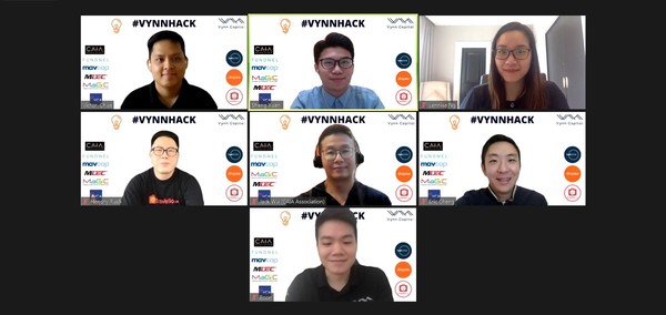 Vynn Capital and some of our portfolio companies. Top left: Victor Chua, Founding & Managing Partner of Vynn Capital; Top right: Lennise Ng, CEO and Co-Founder of Dropee; Second row far left: Hendry Rusli, CEO and Co-Founder of Travelio; Second row far right: Eric Cheng, Group CEO and Co-Founder of Carsome