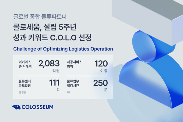 글로벌 종합 카지노 게임 종류파트너 콜로세움, 설립 5주년 성과 키워드 C.O.L.O 선정