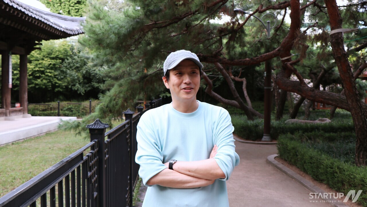 1세대 아이돌 그룹 '태사자'의 메인보컬에서 배우로 대중의 곁에 돌아온 배우 김영민 (사진=유인춘 기자)
