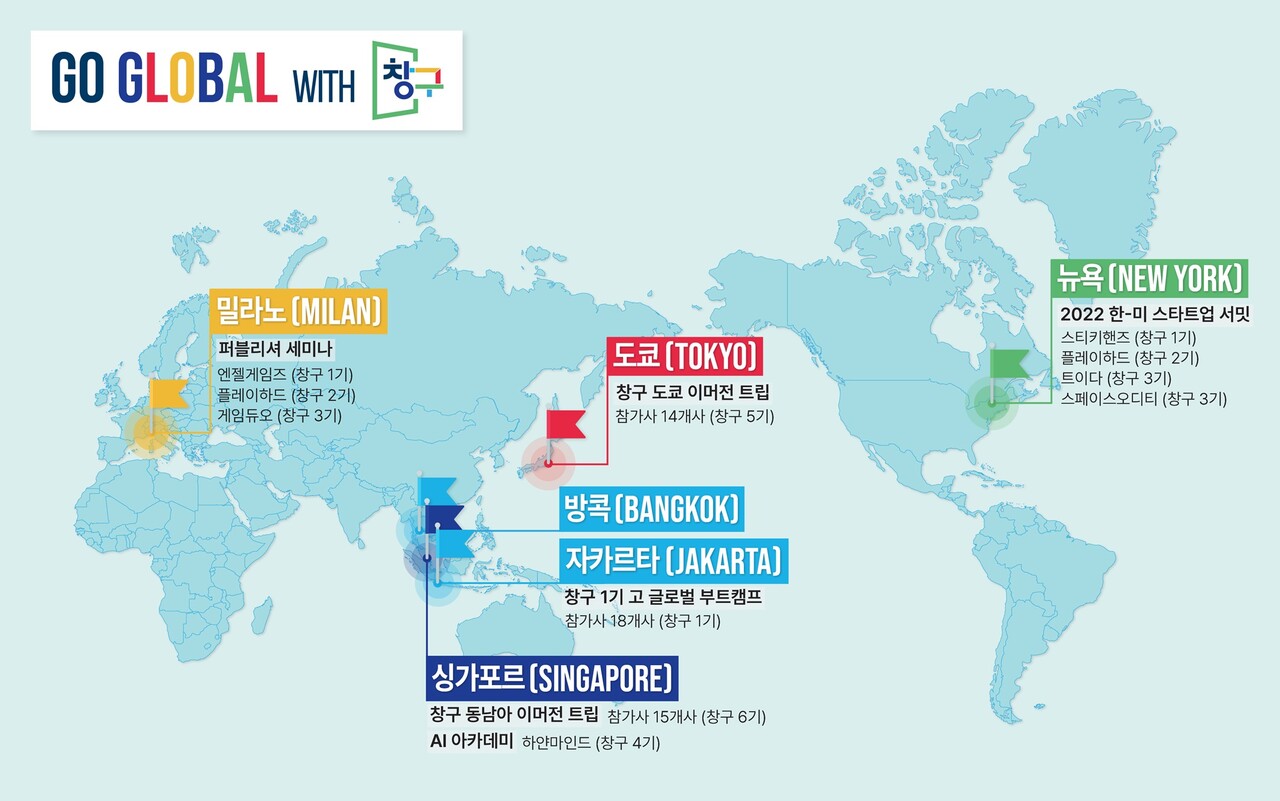 창구 프로그램 졸업사들이 참여한 구글온라인카지노의 글로벌 프로그램