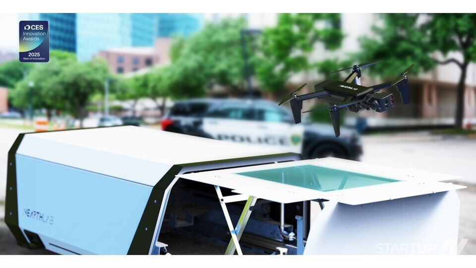 니어스랩 드론 스테이션, CES 2025 최고 토토 축구 수상