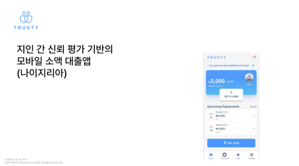 바카라 드래곤 2025년 상반기 신규 입주기업, 핀테크로 국경을 넘다... ‘소셜트러스트’ 입주