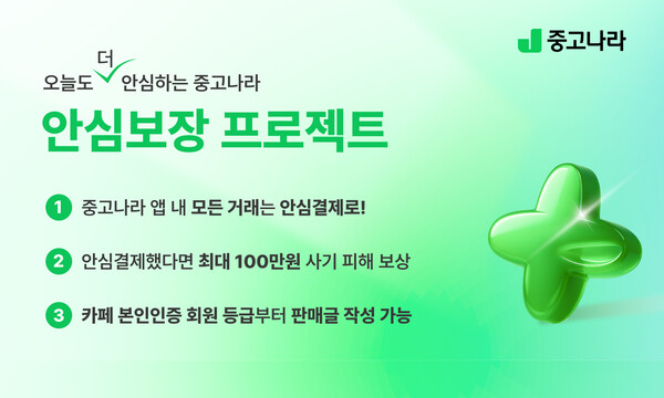 메이저 온라인 카지노, '안심보장 프로젝트' 전면 시행…중고거래 사기 근절 숙원 풀까