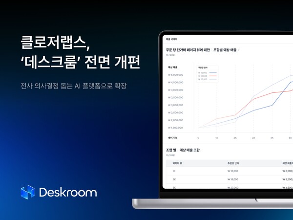 메이저 놀이터 순위트, '데스크룸' AI 의사결정 플랫폼으로 전면 개편… 이커머스·추천 기능 강화