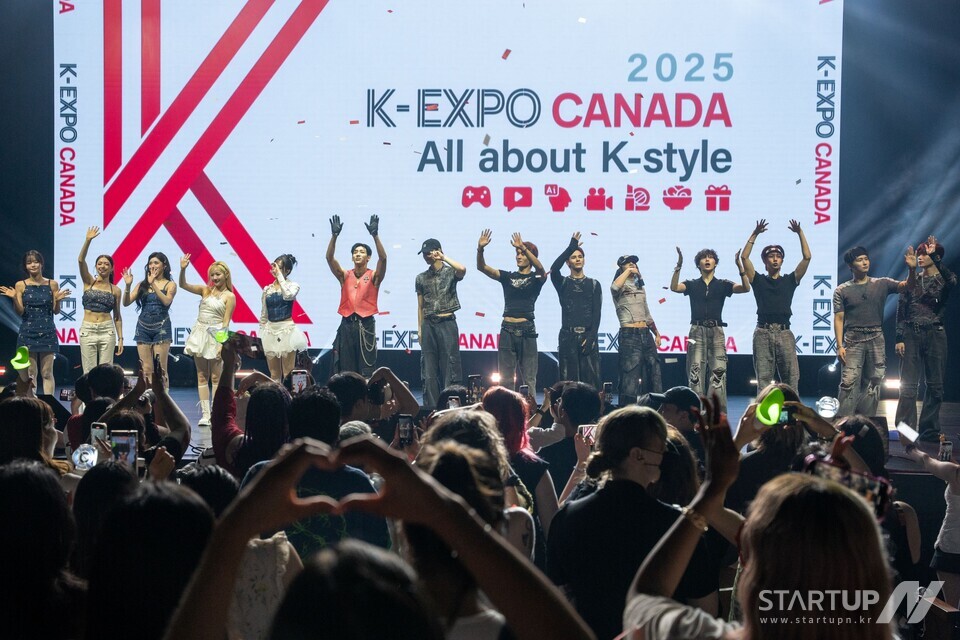 콘진원은 8월 9~12일 메이저 토토 사이트 토론토에서 종합 한류 박람회 ‘2025 K-엑스포’를 성공적으로 개최했다. (K-팝 공연)