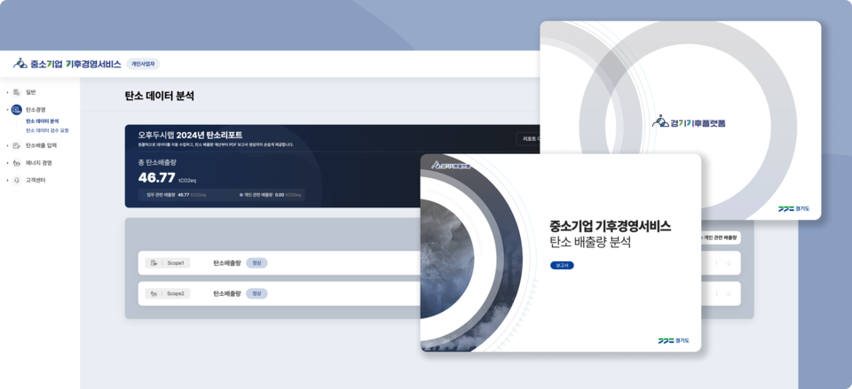 오후두시랩, 경기도 ‘메이저 온라인 카지노 기후경영서비스’ 개발 착수