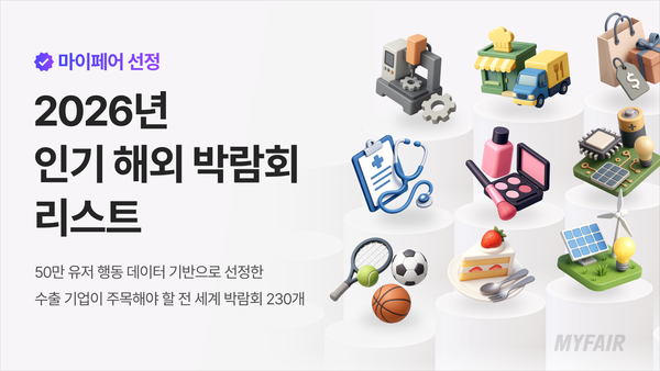 한국 수출기업, 2026년 해외 바카라 메이저 ‘어디서 투자할까’…마이페어 인기 리스트 공개