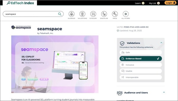 테바소프트, 美 연방정부 ‘ESSA 4단계 인증’ 획득… 러닝스파크와 손잡고 글로벌 공메이저카지노사이트 시장 진출 본격화