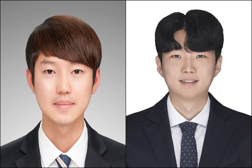  (左)KAISTキム・スンリョン教授、(右)中央大学オム・チャンホ教授