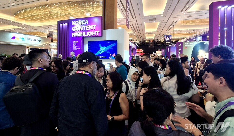 ブックメーカー入金不要 ボーナスジンウォンは12月3日から5日までシンガポールで開催された「ATF(アジアTVフォーラム&マーケット)2025」で韓国共同パビリオンを運営し、国内ブックメーカー入金不要 ボーナステンツ企業の海外進出を支援した。 (韓国共同パビリオン敷地写真)