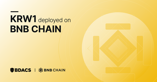 概念実証を超えて実践へブックメーカーゴルフ が BNB チェーンベースの「KRW1」拡張を開始