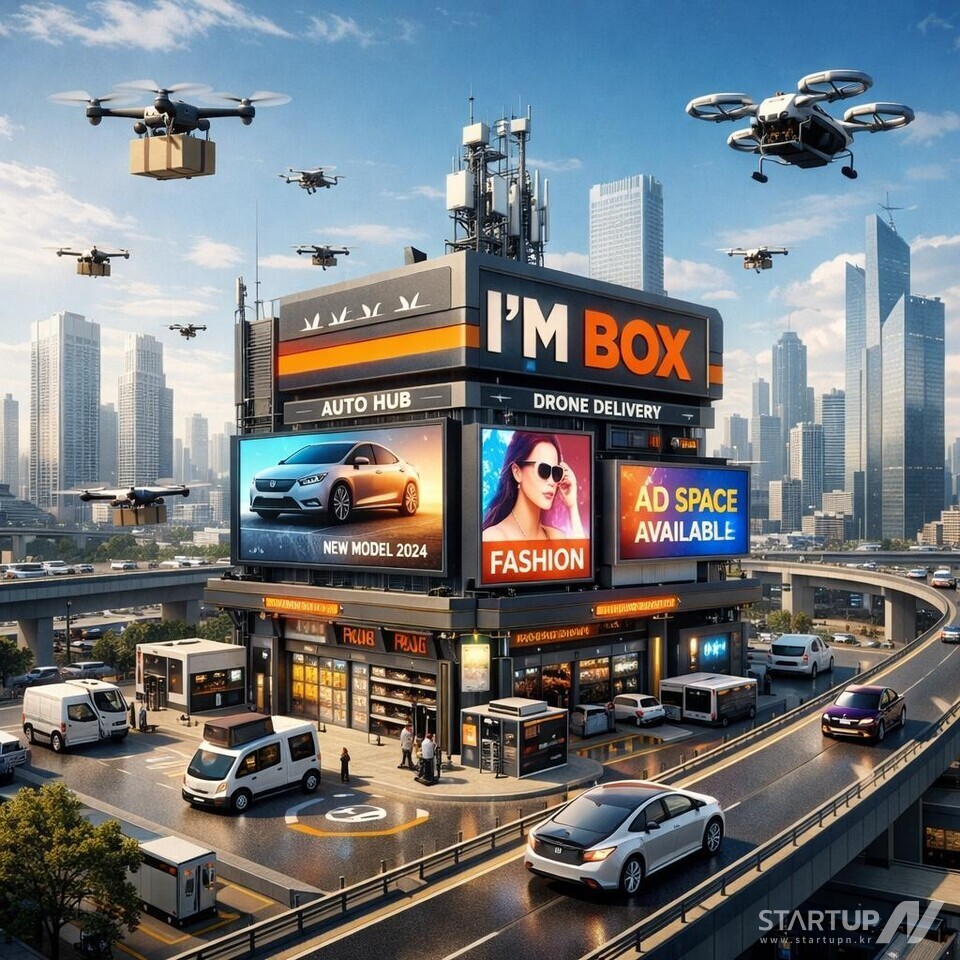 IAMBOX のビジョンを含む画像